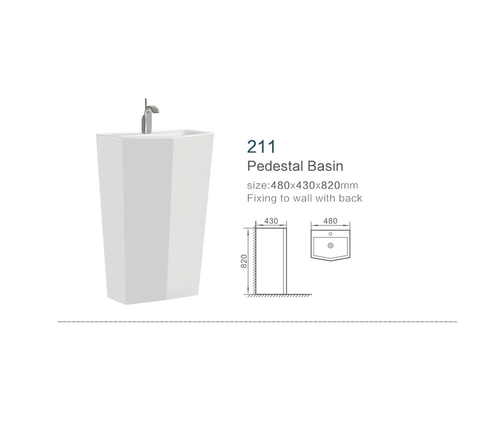 Lavabo trụ đứng 211