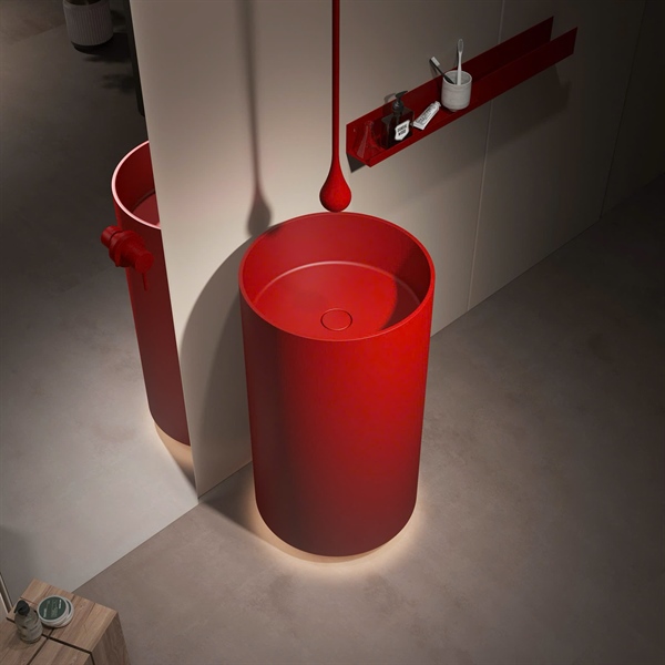 Lavabo trụ đứng GM640-B