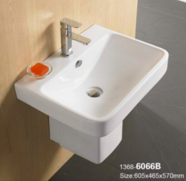 Lavabo treo tường Pate 6066B