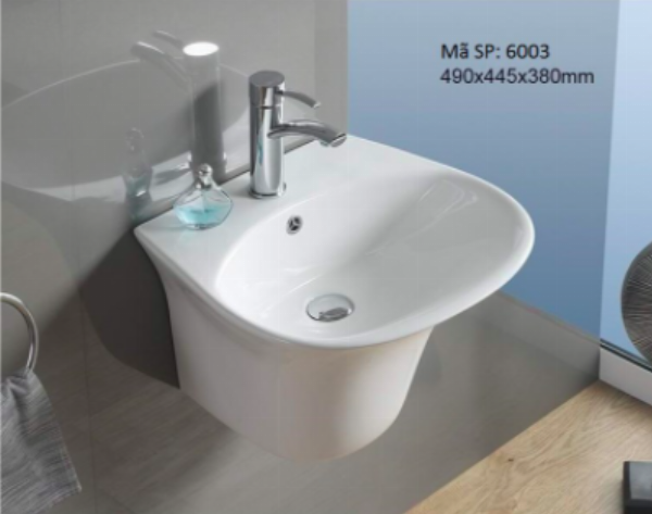 Lavabo treo tường Pate 6003