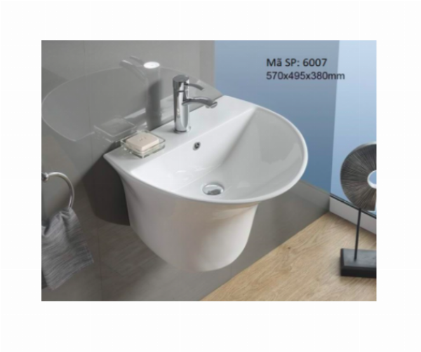 Lavabo treo tường Pate 6007