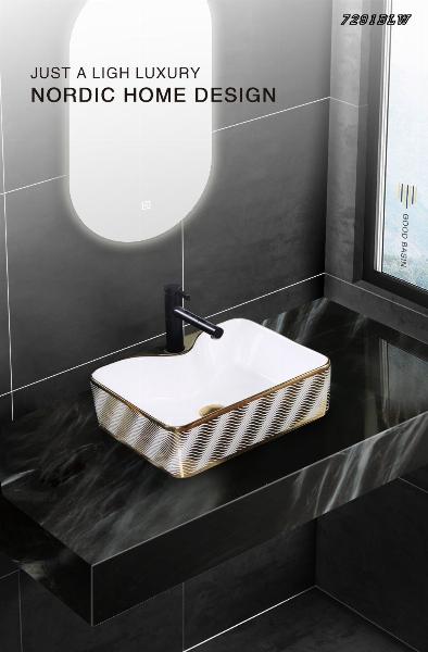 Lavabo đặt bàn Pate 7291BLW