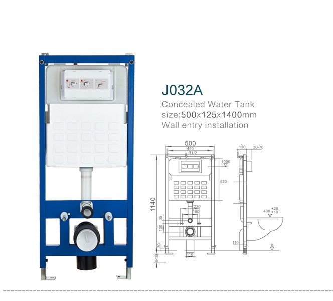 Két nước treo tường Pate J032A