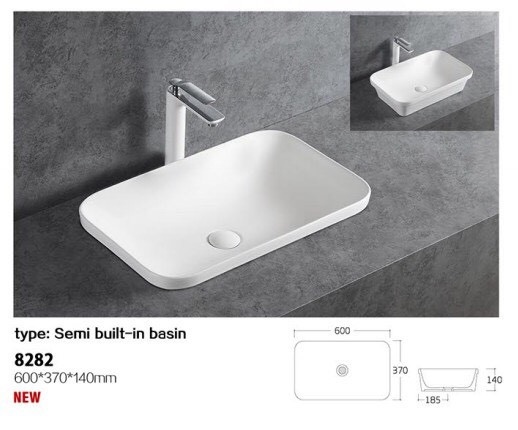 Lavabo đặt bàn Pate 8282