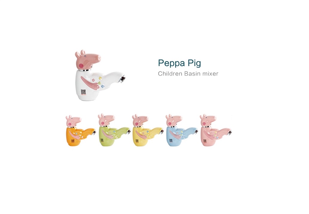 Vòi lavabo trẻ em Pate Peppa pig