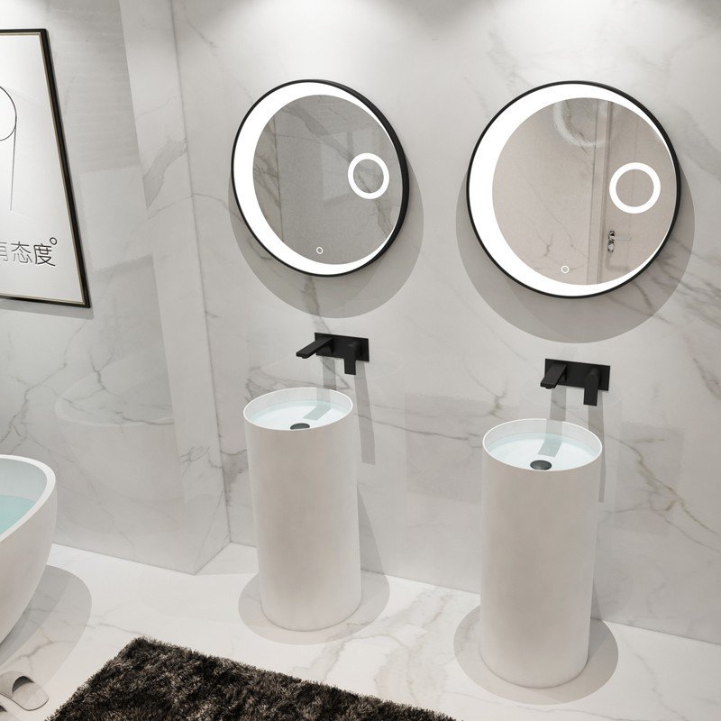 Lavabo trụ đứng đá DP616