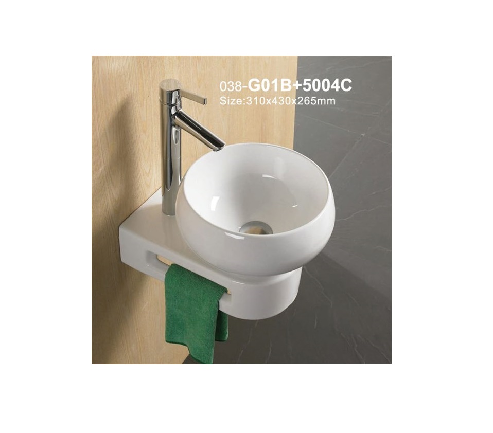 Lavabo treo tường Pate G01B+5004C