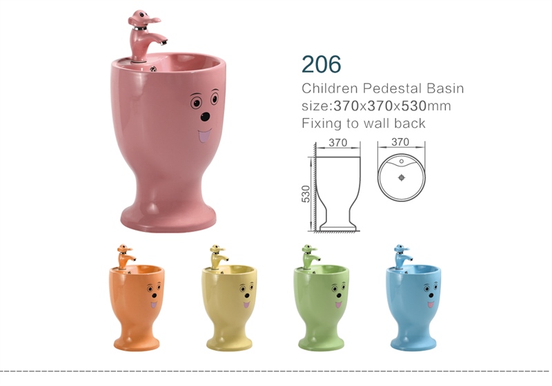 Chậu lavabo trẻ em Pate 206